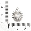 304 Stainless Steel Pendants STAS-M116-09P-3