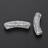 Transparent Crackle Acrylic Beads CACR-S009-001A-NA-3