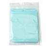 40Pcs 4 Styles Macaron Color Plastic Yin-yang Resealable Bags OPP-FS0001-18D-6