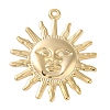 Brass Pendants KK-O100-06G-1