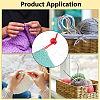 32Pcs 4 Colors Plastic Spring Cord Locks KY-BC0001-46B-5
