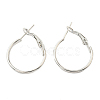 Iron Huggie Hoop Earring Findings IFIN-E025-01A-P-1