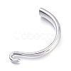 Non-Tarnish 304 Stainless Steel S-Hook Clasps STAS-F243-52P-2