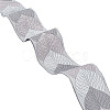Polyester Jacquard Leaf Ribbon for Garment Accessories OCOR-WH0097-23E-1