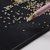 Jewelry Displays Black Plastic Base Board for Rhinestone Picking ODIS-M001-180mm-01-5