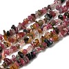 Natural Multicolor Tourmaline Beads Strands G-F328-37A-2