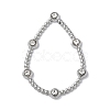 Stainless Steel Color 304 Stainless Steel Rhinestonet Pendants LS-STAS-Q312-02C-P-1