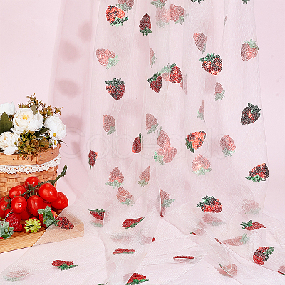 Polyester Lase Fabric DIY-WH0661-13B-1