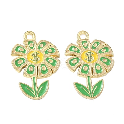 Alloy Enamel Pendants ENAM-I082-01G-01-1