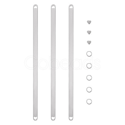 DIY Cuff Bangle Making Kits DIY-TA0014-48C-1