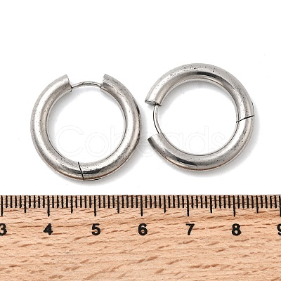 316F Stainless Steel Hoop Earrings EJEW-D341-01F-P-1