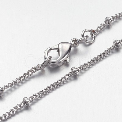 Brass Chain Necklaces X-MAK-F013-07P-1