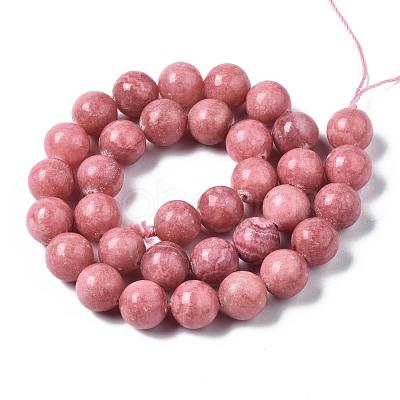 Natural Chalcedony Beads Strands G-S333-12mm-007-1