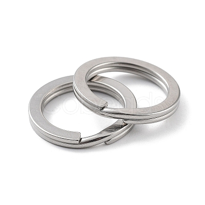 Non-Tarnish 304 Stainless Steel Split Key Rings LS-STAS-Q314-01C-P-1