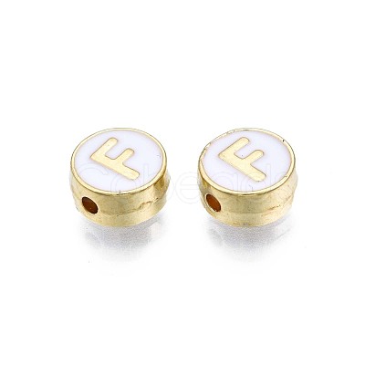 Alloy Enamel Beads ENAM-N052-006-01F-RS-1
