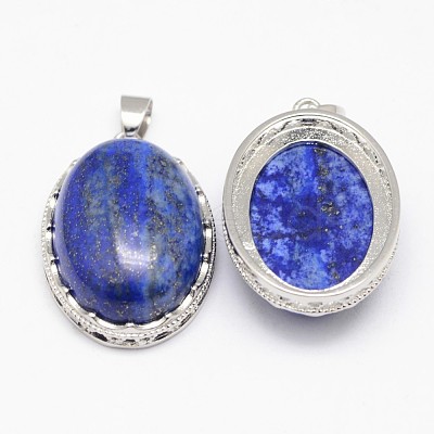 Natural Lapis Lazuli Pendants X-G-D851-32-1