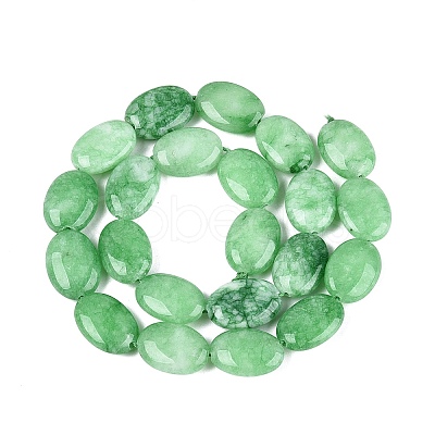 Dyed Natural White Jade Beads Strands G-N370-01A-07-1