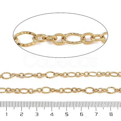 304 Stainless Steel Link Chains CHS-G052-02G-1