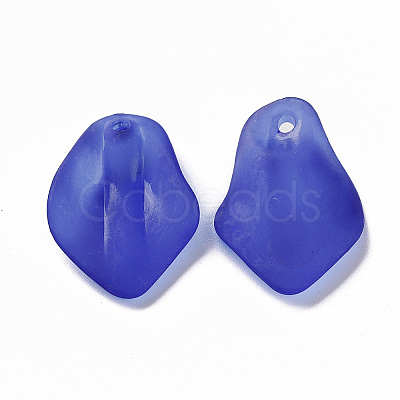 Transparent Frosted Acrylic Pendants MACR-S371-03A-751-1