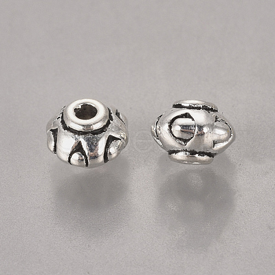 Tibetan Silver Beads AB652-1