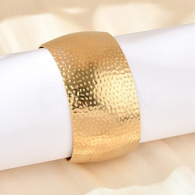 304 Stainless Steel Cuff Bangles for Women BJEW-B120-04G-02-1