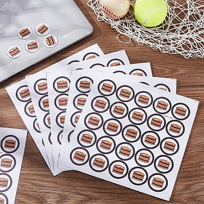 PVC Plastic Waterproof Stickers DIY-WH0386-18D-1