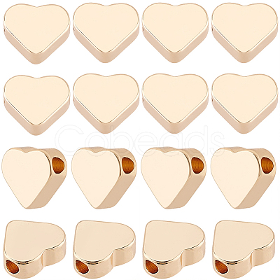 80Pcs Brass Beads KK-BBC0024-06-1