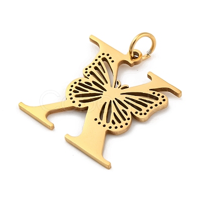 Ion Plating(IP) 201 Stainless Steel Pendants STAS-N103-184G-X-1
