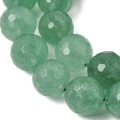 Natural Green Strawberry Quartz Beads Strands GG-CBA0166-A02-12mm-1