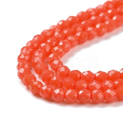 Glass Imitation Jade Beads Strands GLAA-H021-02-01-1