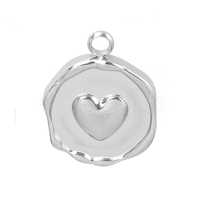 304 Stainless Steel Pendants PW-WGDA2A0-02-1