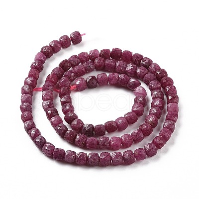 Natural Ruby Beads Strands G-P488-05-1