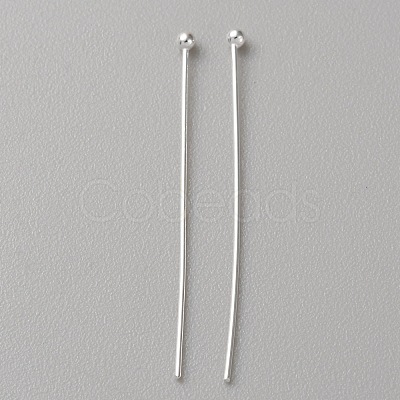 925 Sterling Silver Ball Head Pins LS-STER-WH0019-07D-1
