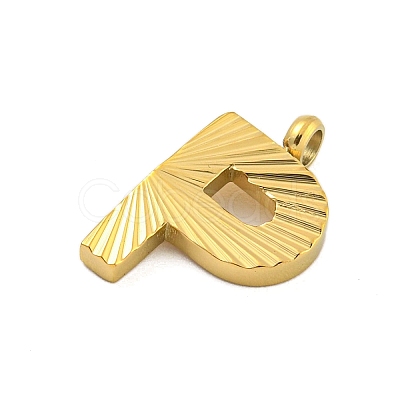 Ion Plating(IP) 304 Stainless Steel Charms STAS-G345-01G-P-1