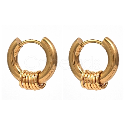 PVD Vacuum Plating 304 Stainless Steel Huggie Hoop Earrings EJEW-JE04192-01-1
