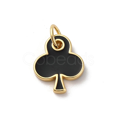Brass Enamel Charms KK-Q098-25G-B02-1
