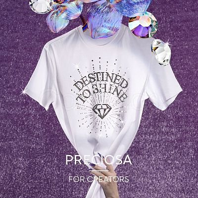 Preciosa® Crystal Hotfix Flatback Stones Y-PRC-HSS10-00530-1