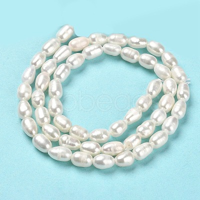 Natural Cultured Freshwater Pearl Beads Strands PEAR-E016-150-1