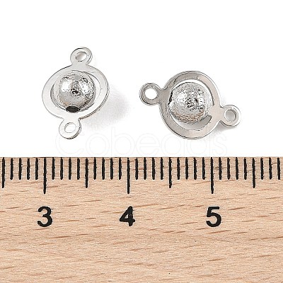 SHEGRACE Brass Round Links XGR0126P-122P-1