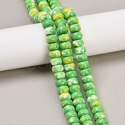 Dyed Synthetic Riverstone Beads Strands G-Z105-C01-01D-1