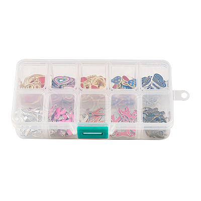 Alloy Enamel Pendants PALLOY-TA0001-14-1