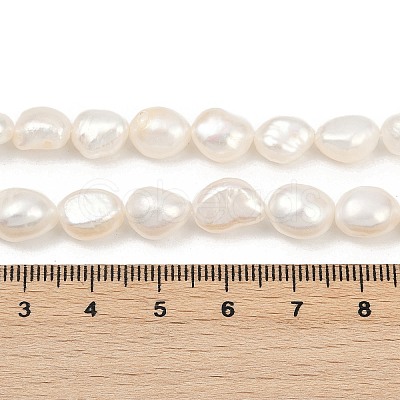Natural Cultured Freshwater Pearl Beads Strands PEAR-P064-20K-06A-1