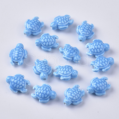 Handmade Porcelain Beads X-PORC-T005-001H-1