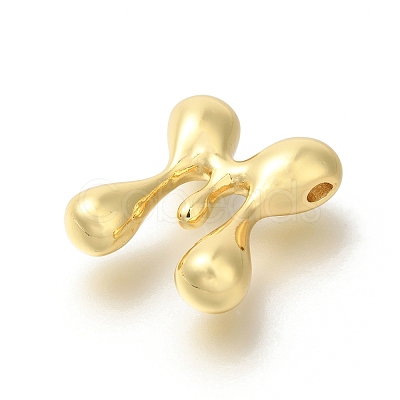 Rack Plating Brass Beads KK-S051-01G-M-1
