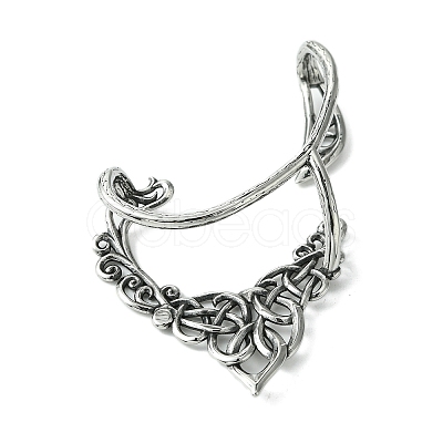 316 Surgical Stainless Steel Cuff Earrings EJEW-E300-05AS-03-1