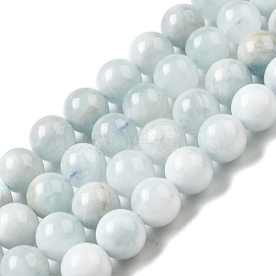 Natural Aquamarine Beads Strands G-I349-A01-01A-1