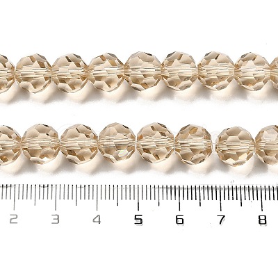Transparent Glass Beads LS-EGLA-A035-T10mm-D22-1