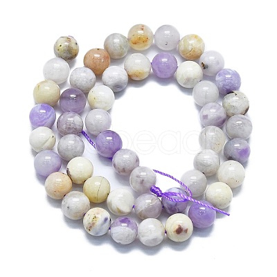 Natural Purple Opal Beads Strands G-K245-A07-D04-1