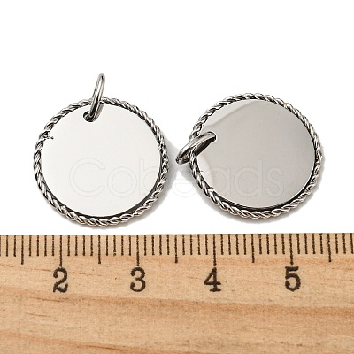 Non-Tarnish 304 Stainless Steel Pendants STAS-L022-183P-1