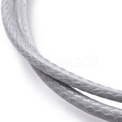 Unisex Korean Waxed Polyester Cord Bracelets BJEW-JB04597-1